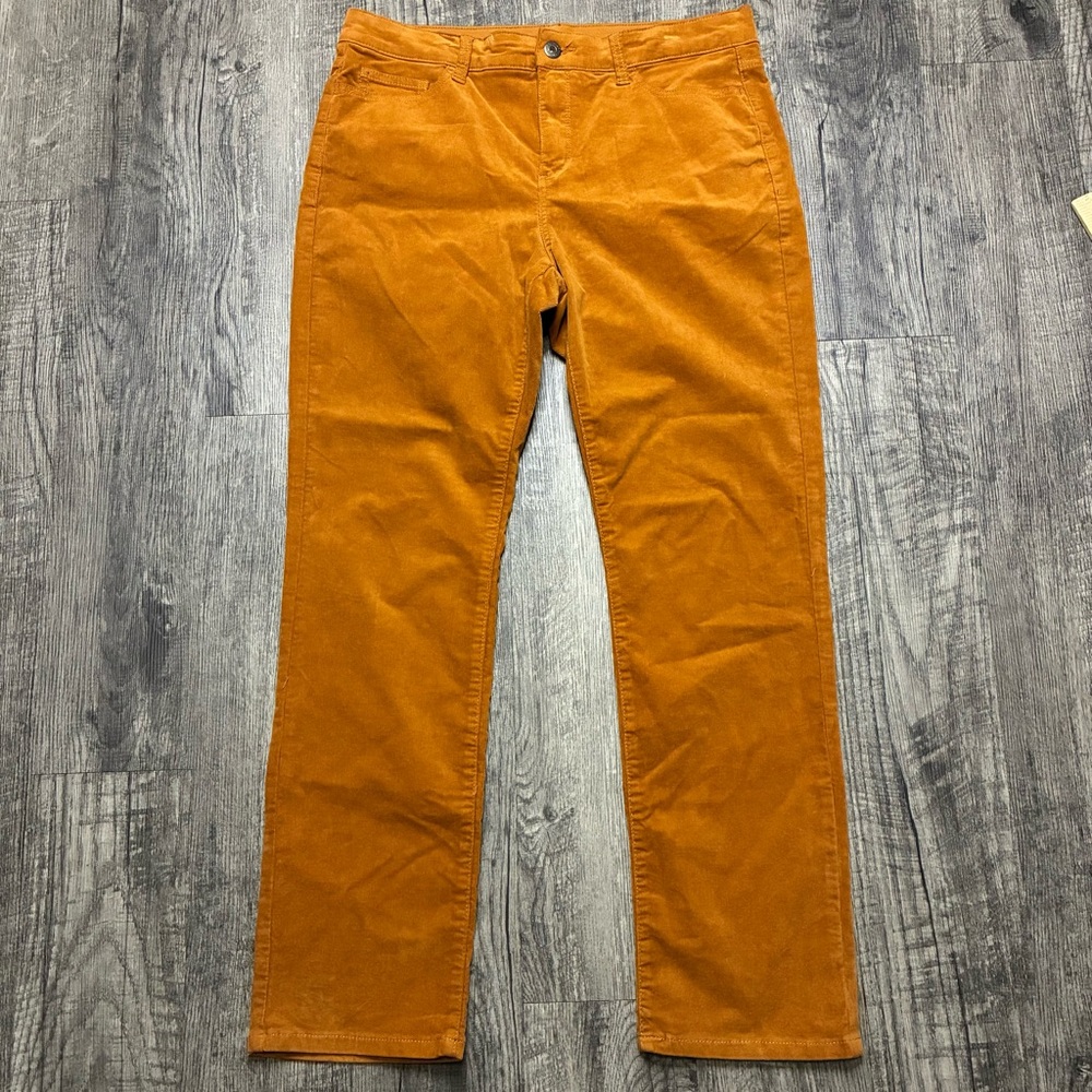 St. John's Bay Women's Orange Straight Leg Jeans